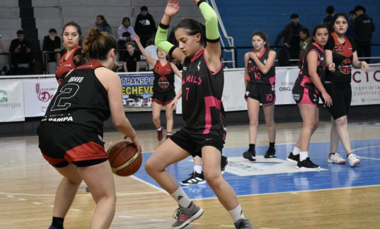Juegos Pampeanos- Podio para el básquet de 25 de Mayo