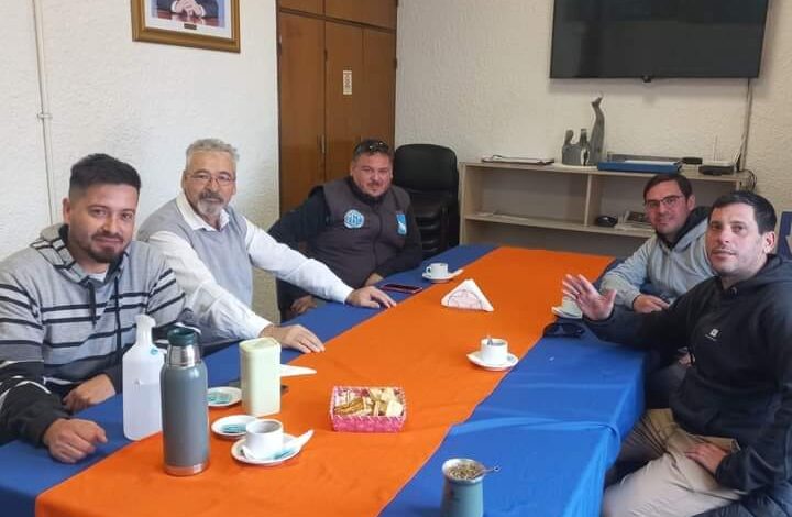Abeldaño se reunió con referentes de UPSAP