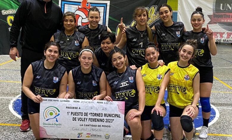 Liga de voley local-CFV Campeón