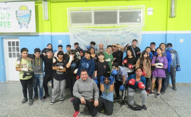 25 de Mayo-La Escuela de Boxeo no para de crecer