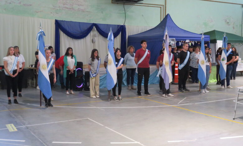ABELDAÑO ASISTIÓ A LA APERTURA DE LA EXPO EMPRESARIAL EN EL COLEGIO ALFAGEME