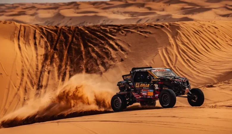 El pampeano David Zille terminó en el puesto 28 del Dakar 2024