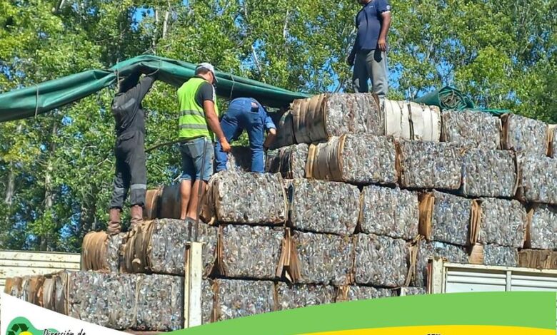 25 de Mayo activó nuevamente el reciclaje