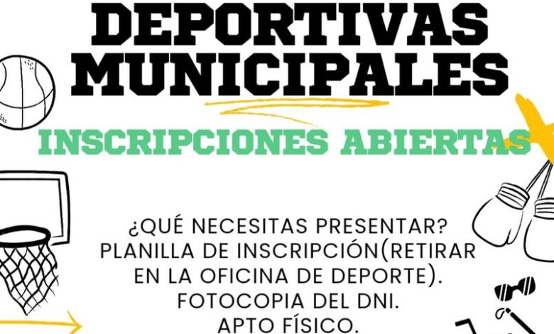 25 de Mayo-Abren inscripciones a Escuelas Deportivas