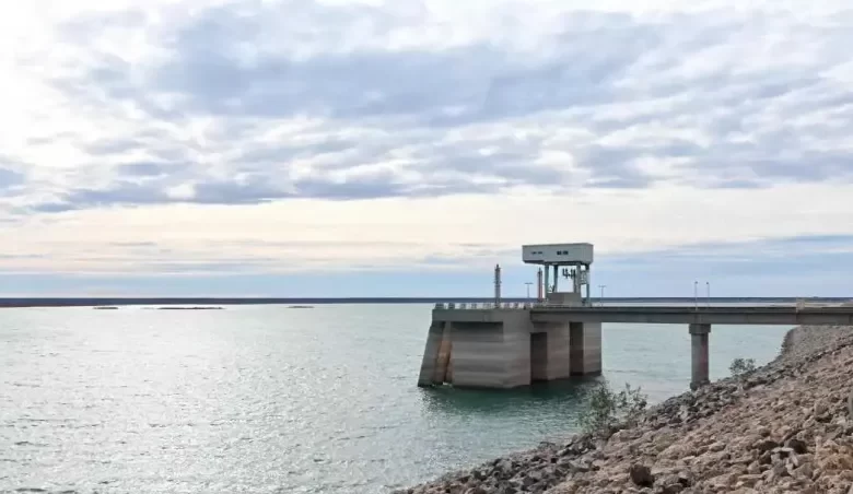 El lago Casa de Piedra, en su nivel más alto desde 2007
