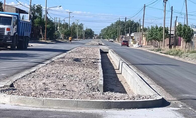 Asfalto de calle Birmania: Sgalla fue quién denunció las irregularidades