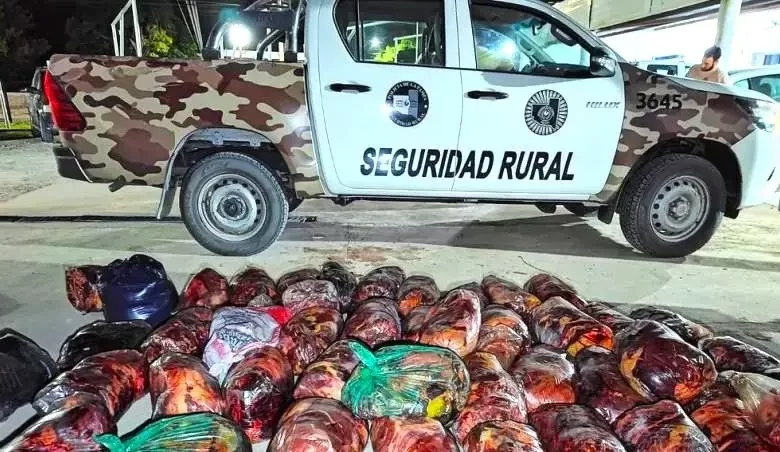 25 de Mayo-Secuestraron otros 400 kilos de carne de caballo