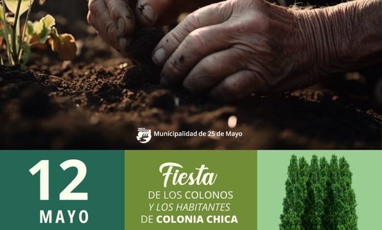 Colonia Chica tendrá su Fiesta de los Colonos