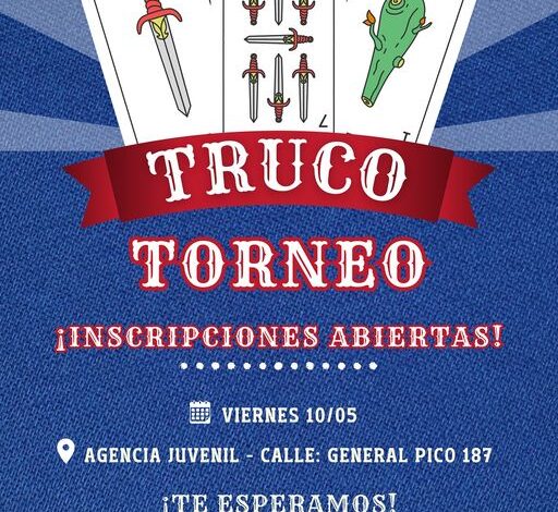 Gran torneo de truco en 25 de Mayo