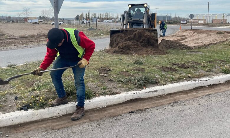 Mantenimiento del entorno urbano en 25 de Mayo