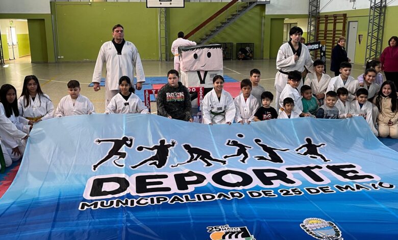 Gran ceremonia del Taekwondo Veinticinqueño