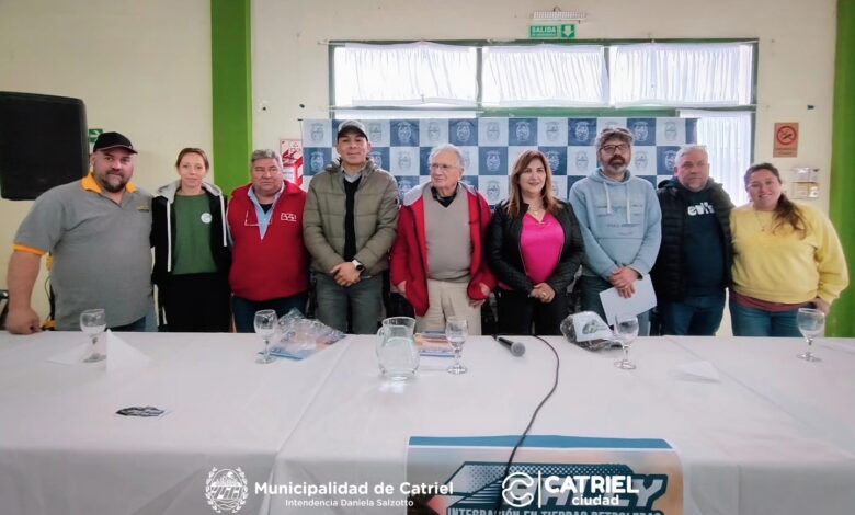 Catriel-Presentación del Rally Integración en Tierras Petroleras