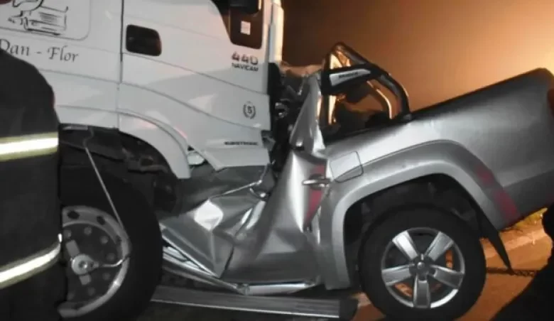 Brutal siniestro vial en la Ruta 5 con una víctima fatal