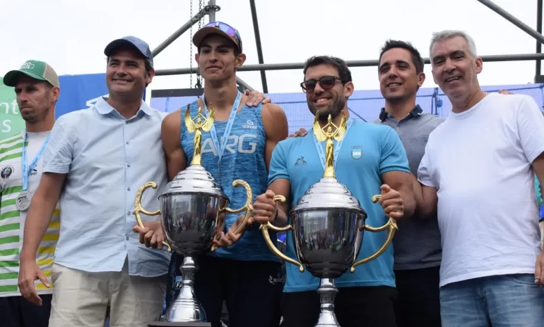 La dupla Salinas-Cáceres se quedó con la Regata del río Negro