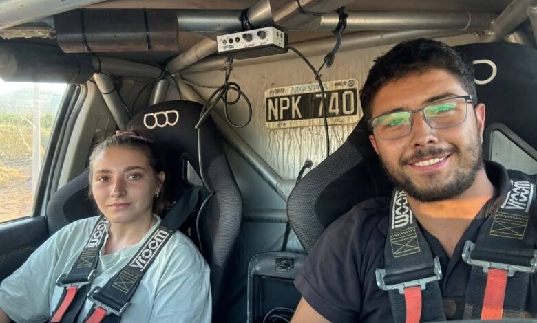El Safari de Valle Fértil con varios binomios Catrielenses