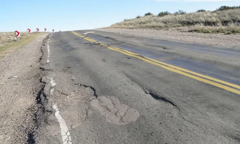 Provincia denuncia el abandono de las rutas nacionales