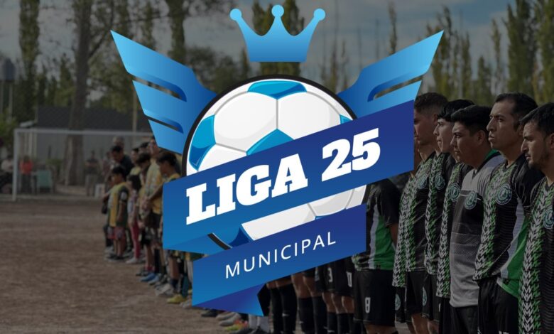 25 de Mayo-Gran comienzo de la Liga Municipal de Futbol
