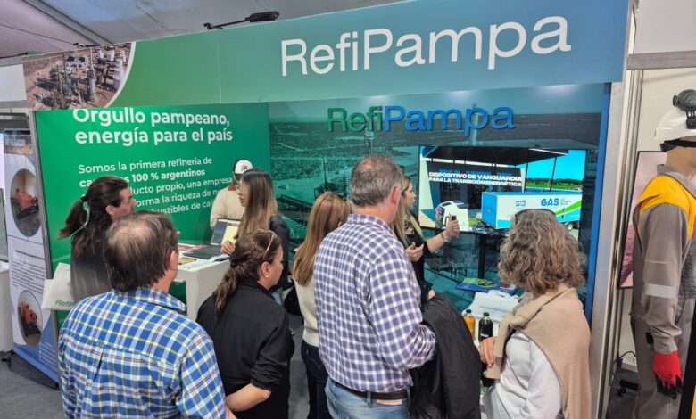 Espíritu emprendedor y unión con la comunidad: RefiPampa se presentó en ExpoPymes