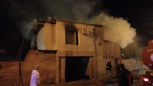 Catriel. Se incendió una vivienda: pérdidas totales