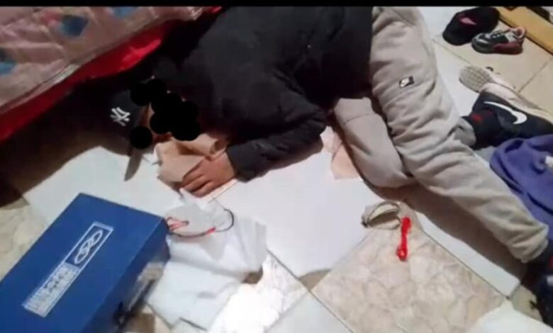 Catriel: robaba en una vivienda y se quedó dormido