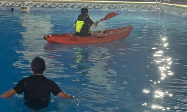 Comenzó la primera escuela de kayak en Catriel: “Aguas Coloradas”