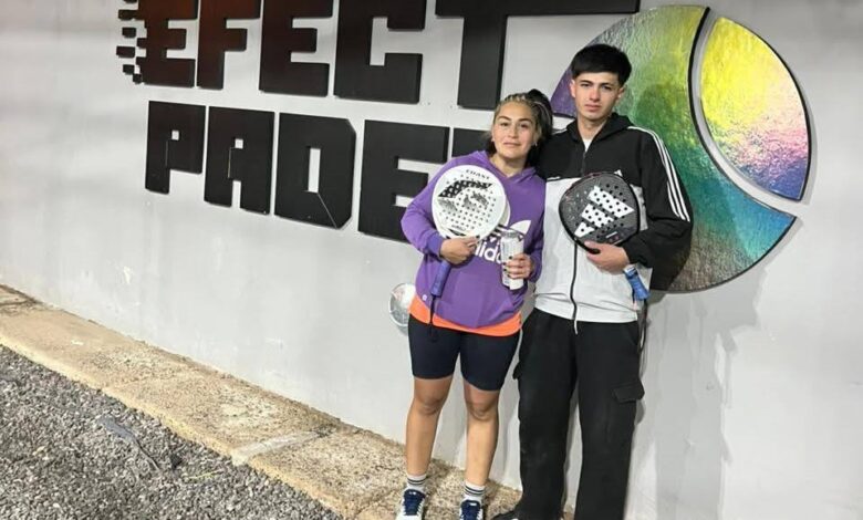Fin de semana a puro pádel en Catriel: campeones en Efecto Pádel y La Esquina