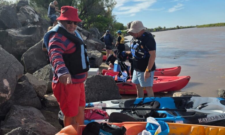 La 17ª Regata del Río Colorado fue un éxito rotundo