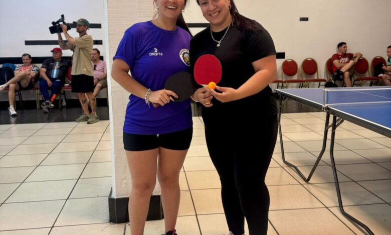 Tenis de Mesa-Rocío Araceli Montecinos, campeona nacional en Mar del Plata