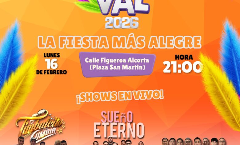 25 de Mayo se prepara para vivir el Carnaval 2026