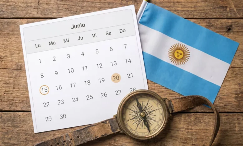 Feriados 2026: cuál es el próximo fin de semana largo de junio