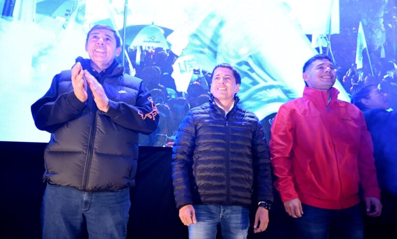Fuerza Rionegrina y Federal presentó su octava sede en Río Negro ante una multitud en Cinco Saltos