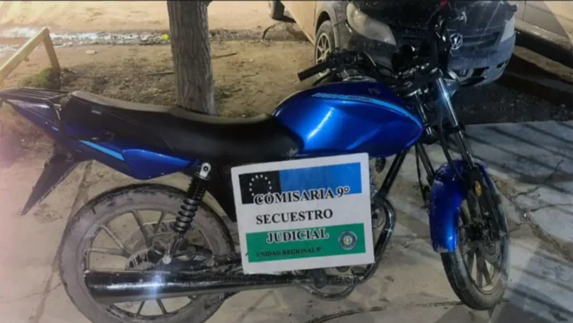 Traición familiar en Catriel: le desapareció la moto y confirmó la peor sospecha, el ladrón era su propio primo