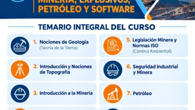 Capacitación: Abren inscripciones para un curso técnico en minería, petróleo, explosivos y software