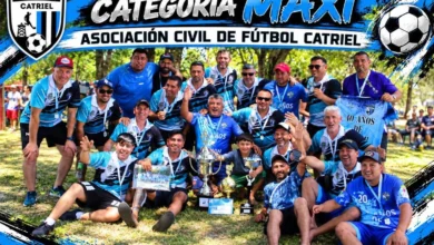 Catriel y 25 de Mayo vuelven a soñar en grande: serán cabeza de zona en el Nacional de Veteranos 2026