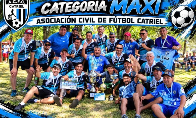 Catriel y 25 de Mayo vuelven a soñar en grande: serán cabeza de zona en el Nacional de Veteranos 2026
