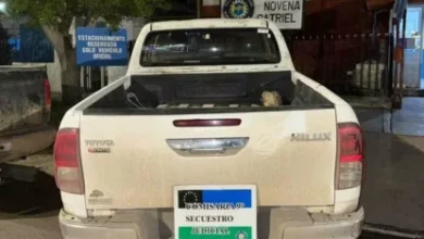 Catriel: tenía orden de captura y circulaba en camioneta con pedido de secuestro