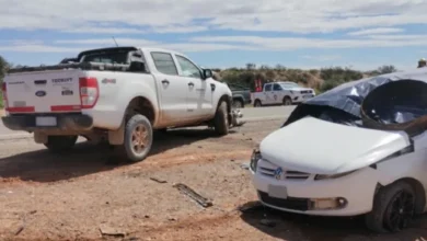 Tragedia en ruta 151-Una mujer falleció tras un choque entre un auto y camioneta