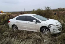 Catriel: hombre de 25 de Mayo volcó en la Ruta 151