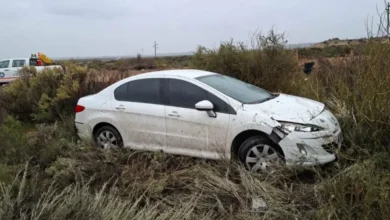 Catriel: hombre de 25 de Mayo volcó en la Ruta 151